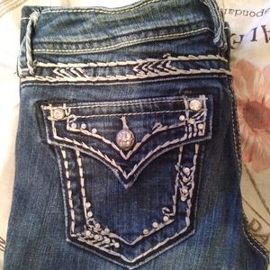 Miss Me Size 26 bootcut jeans